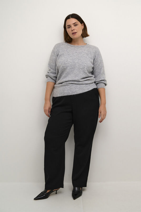 Kaffe Curve KCmerida Pullover Grey melange