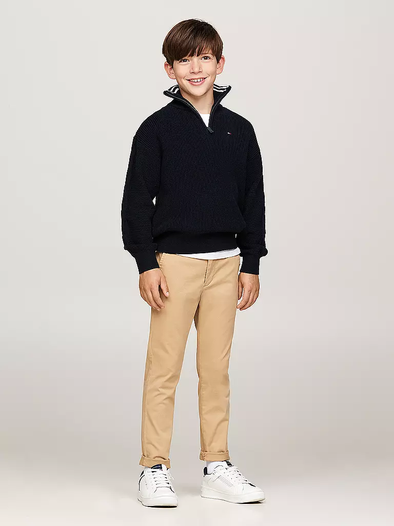 TOMMY HILFIGER Jungen Pullover  dunkelblau