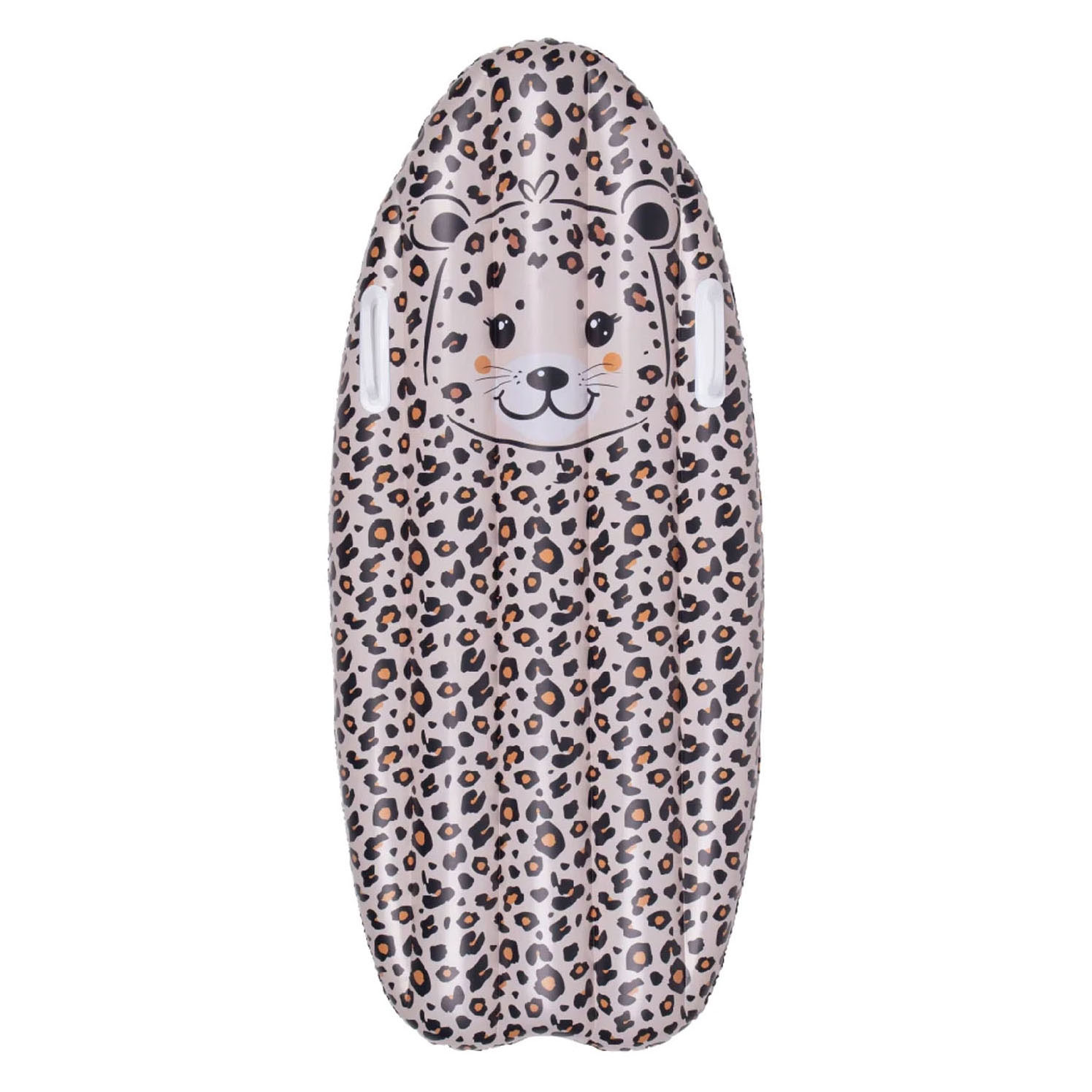 Swim Essentials Opblaasbaar Surfboard Beige Panterprint