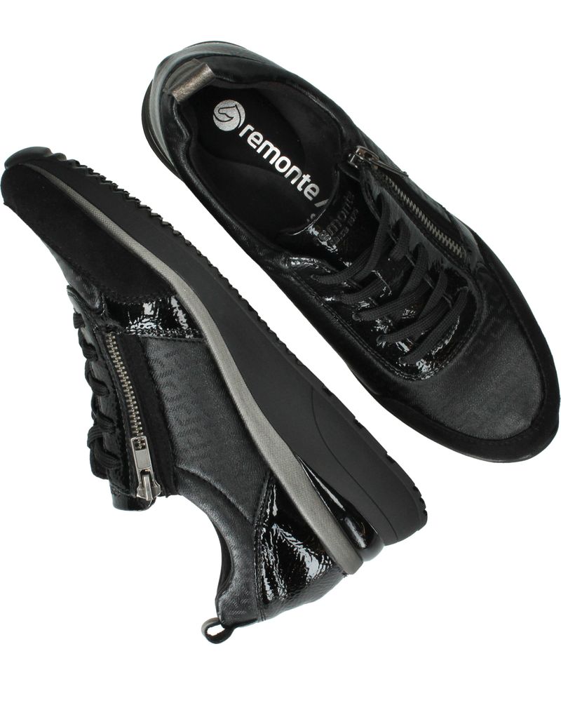 Remonte Sneakers Zwart Dames