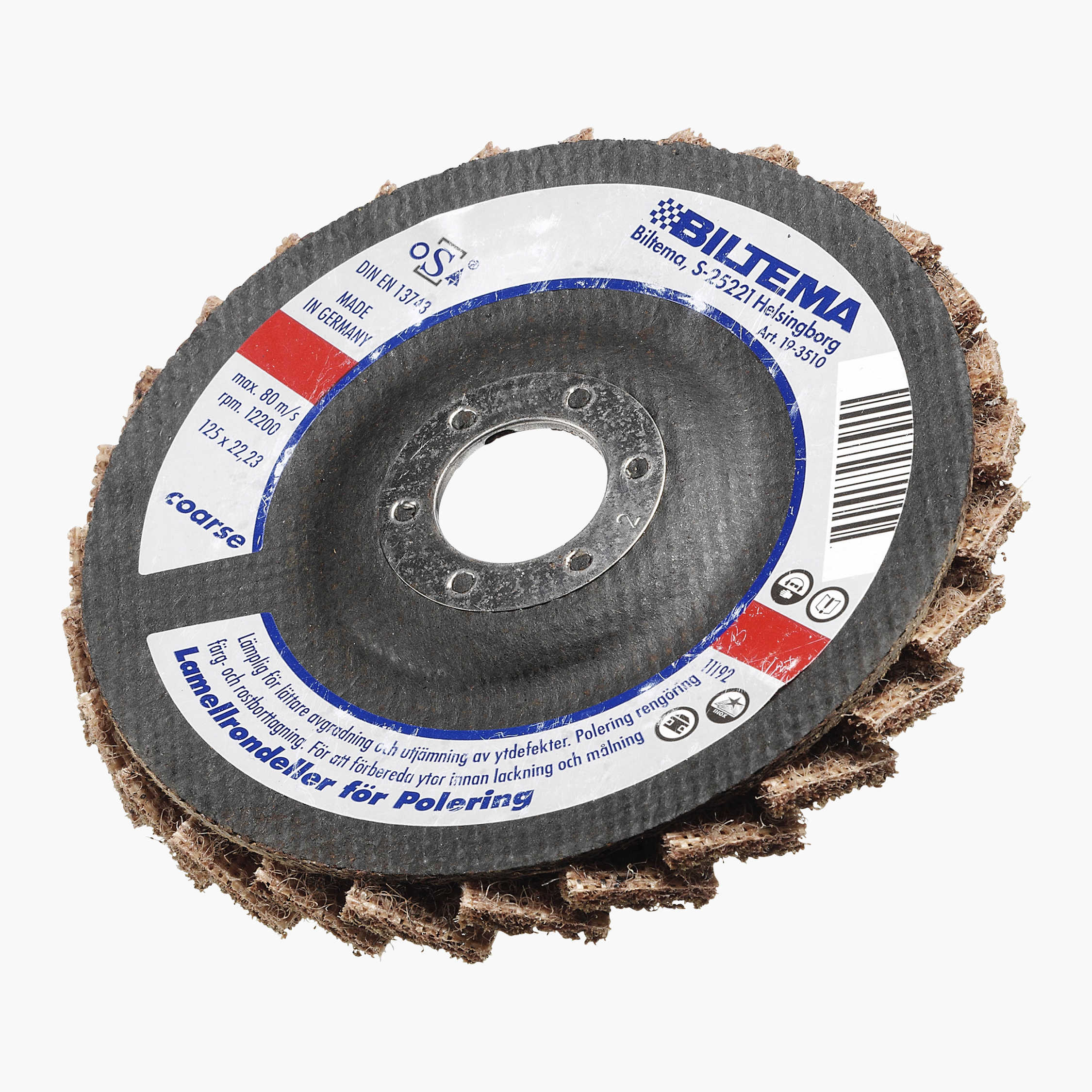 Flapdisc polering, 115 mm, grov