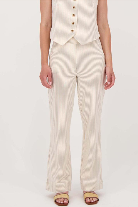 Zusss beige dames broek