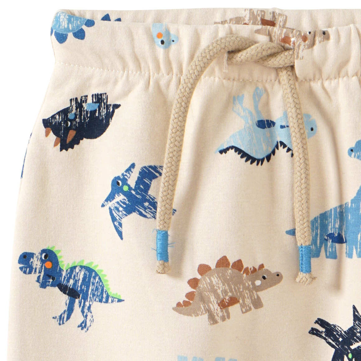Topomini Newborn Jogginghose mit Dinosauriern beige