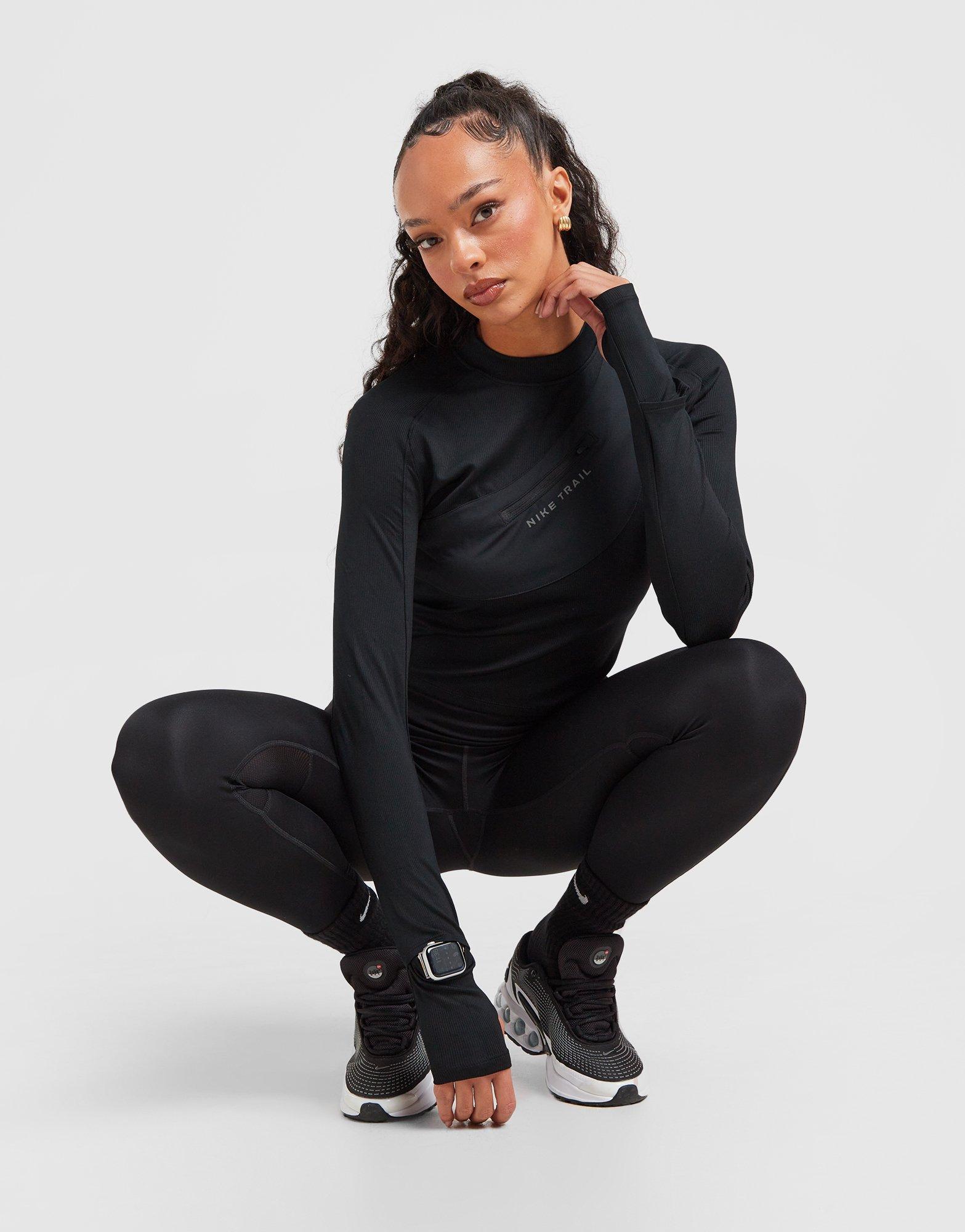 Nike Trail Running Long Sleeve Cropped Top
