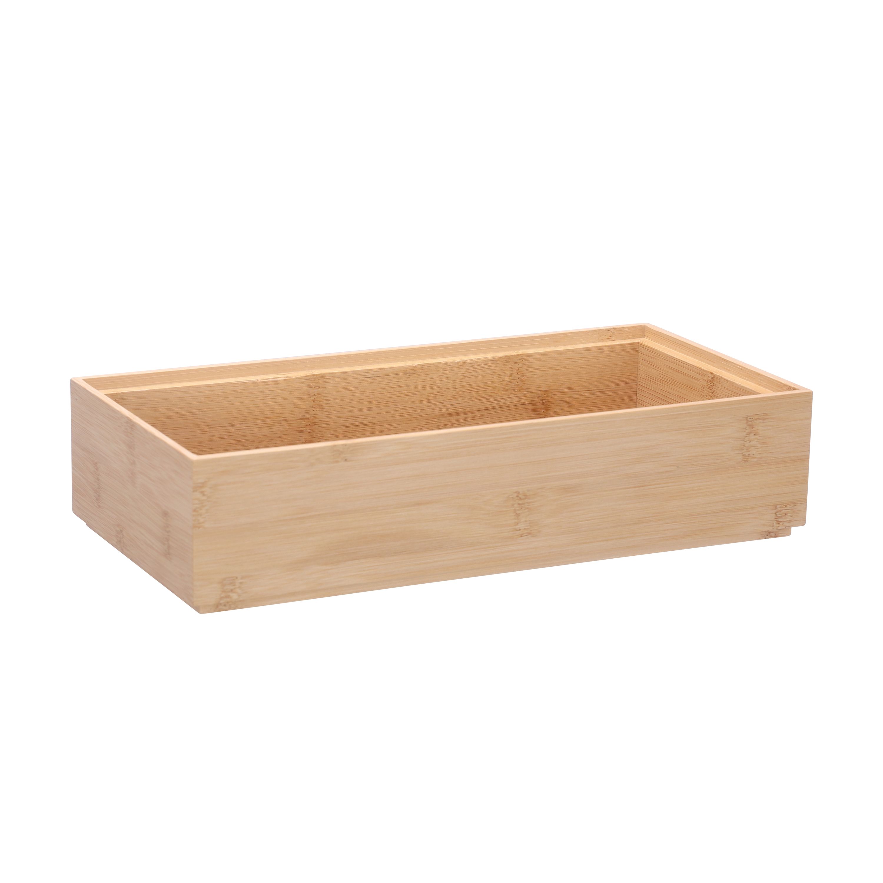 Aufbewahrungsbox Set Bambus 4-teilig