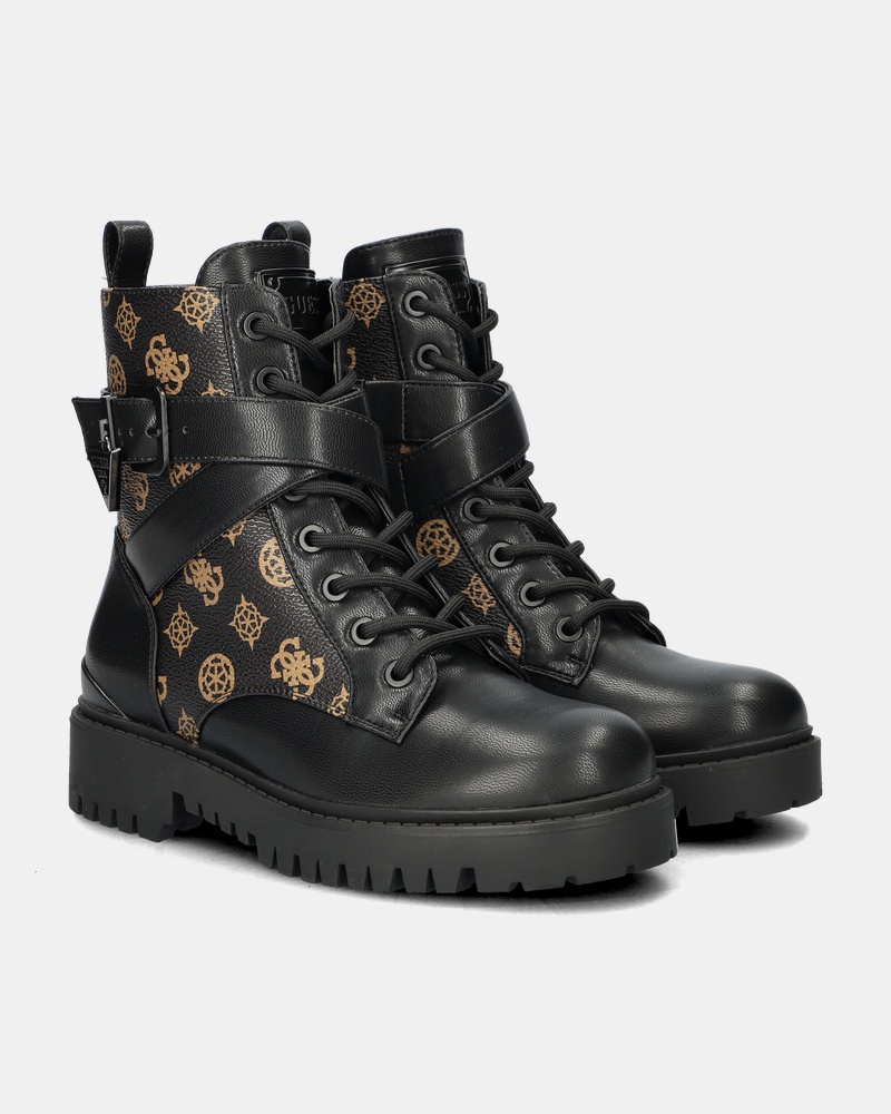 Guess Olsy Bikerboots  - zwart
