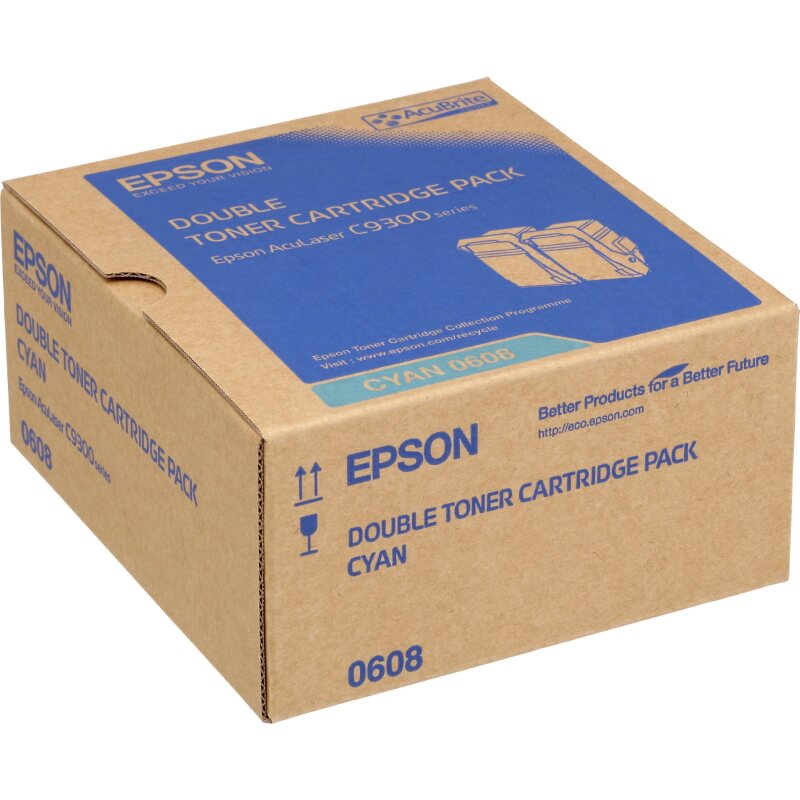 Epson Pack 2 Toners Cyan (2 x 7 500 p)