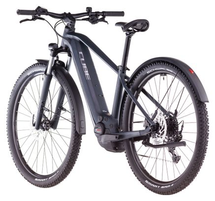 VTT Électrique Semi-Rigide Cube Reaction Hybrid Performance 625 Allroad Shimano Cues 9V 625 Wh 27.5'' Noir Night 2025