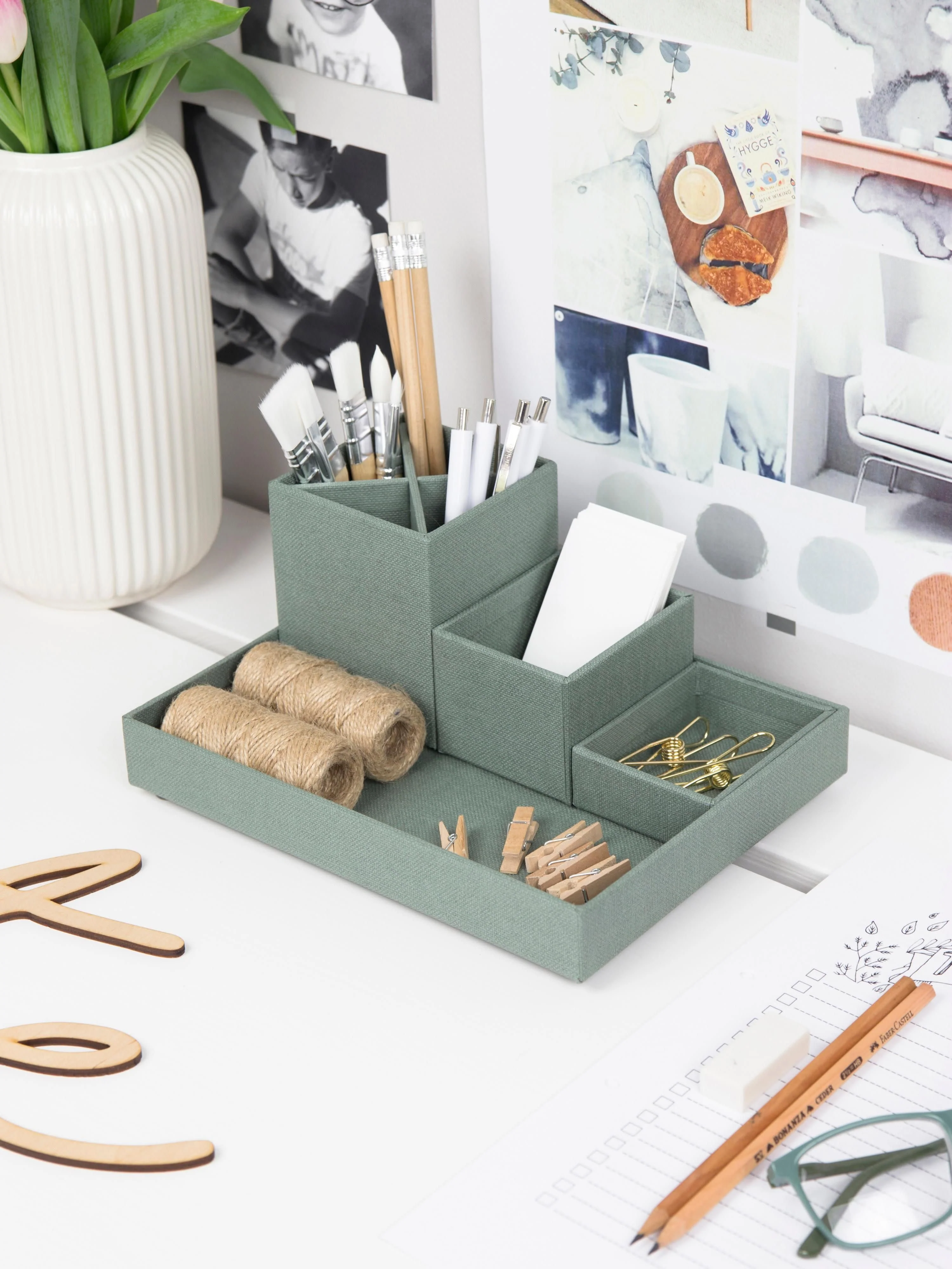 Bureau organizer Lena, set van 4