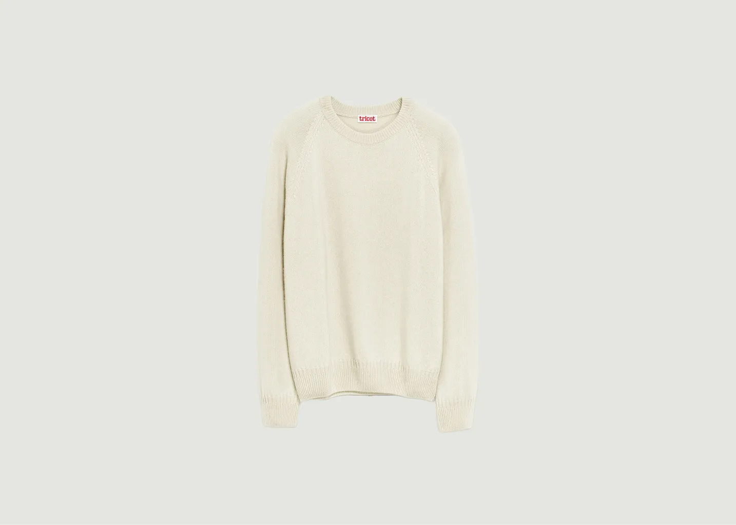 Pull col rond en cachemire Tricot