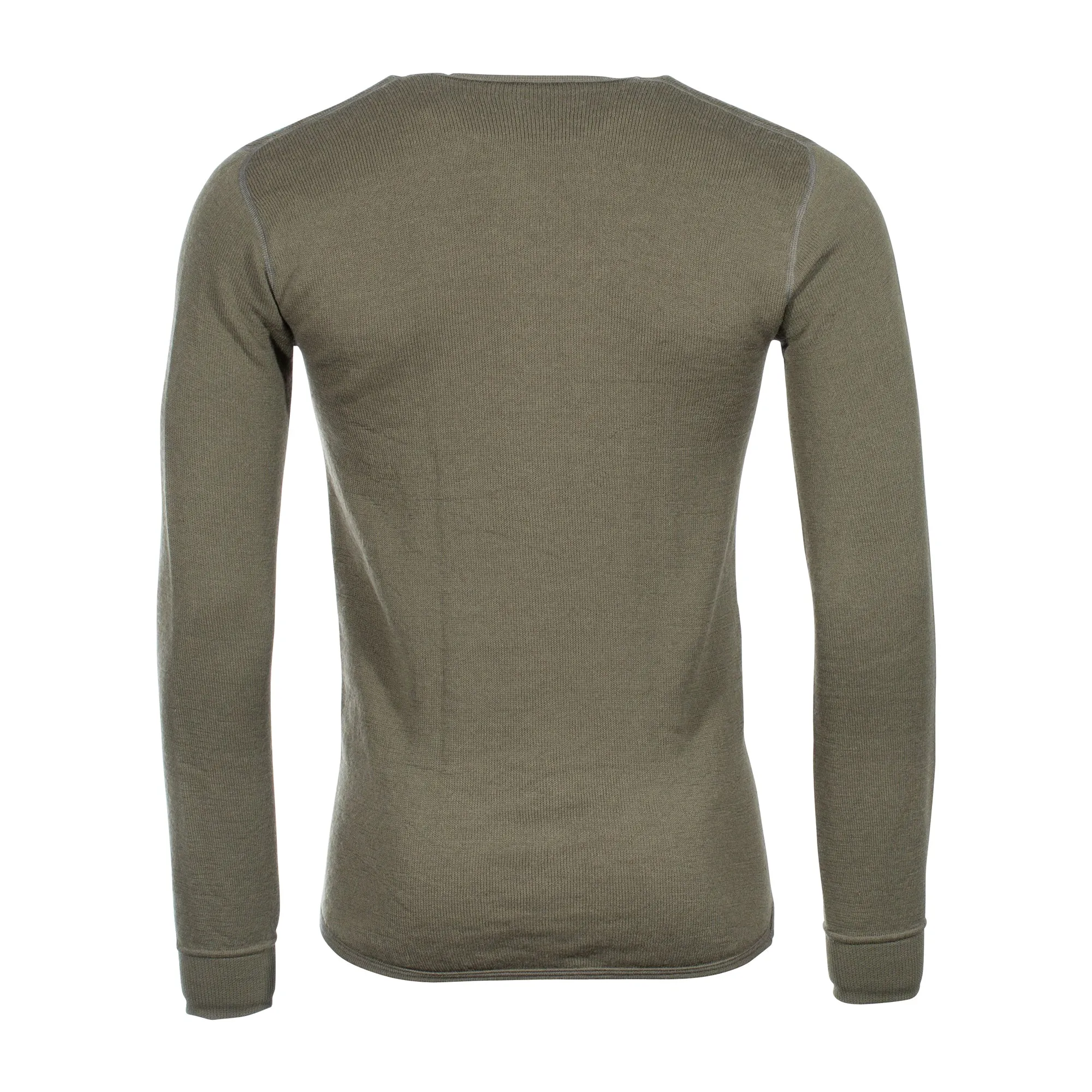 Woolpower -  Woolpower Unterhemd Crewneck Longsleeve 200 pine green