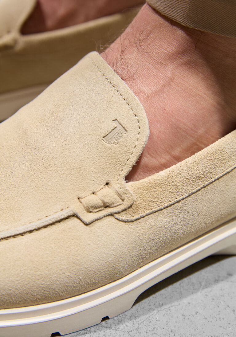 beige tod's instappers pantofola ibrido estivo 59k
