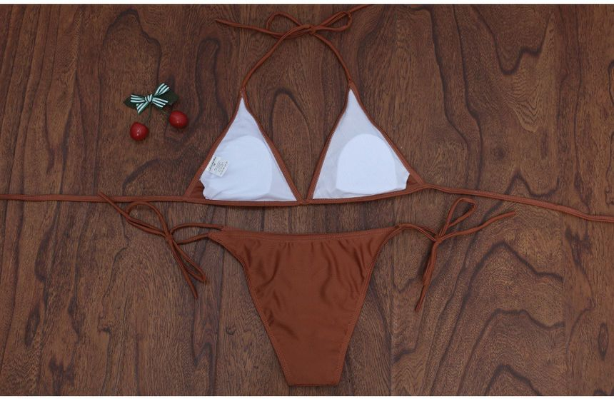 Hipper - Set: Halterbikini + zelfstrikbaar broekje