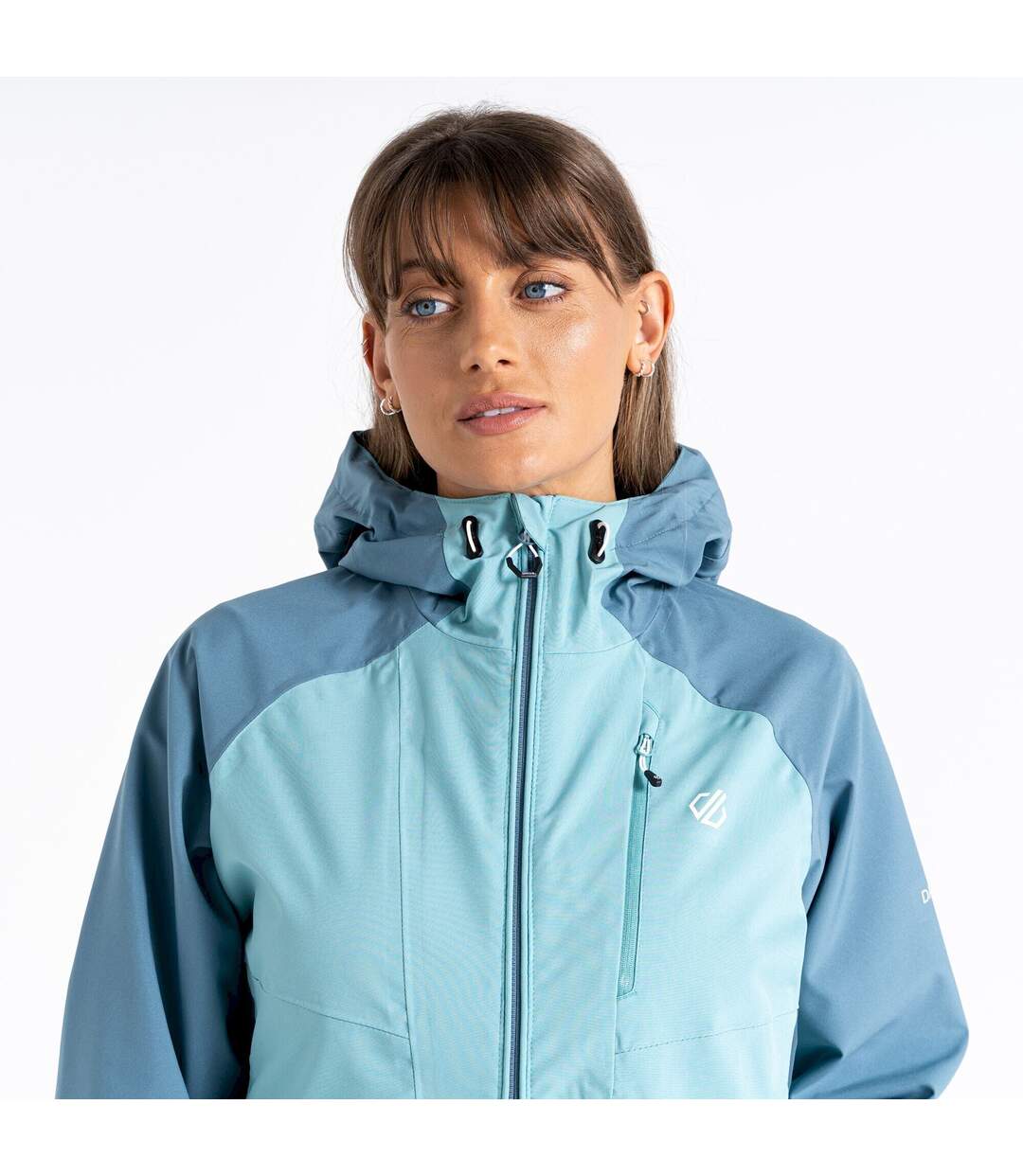 Dare 2B - Veste imperméable VERITAS ERA - Femme (Sarcelle pâle / Denim clair) - UTRG7128
