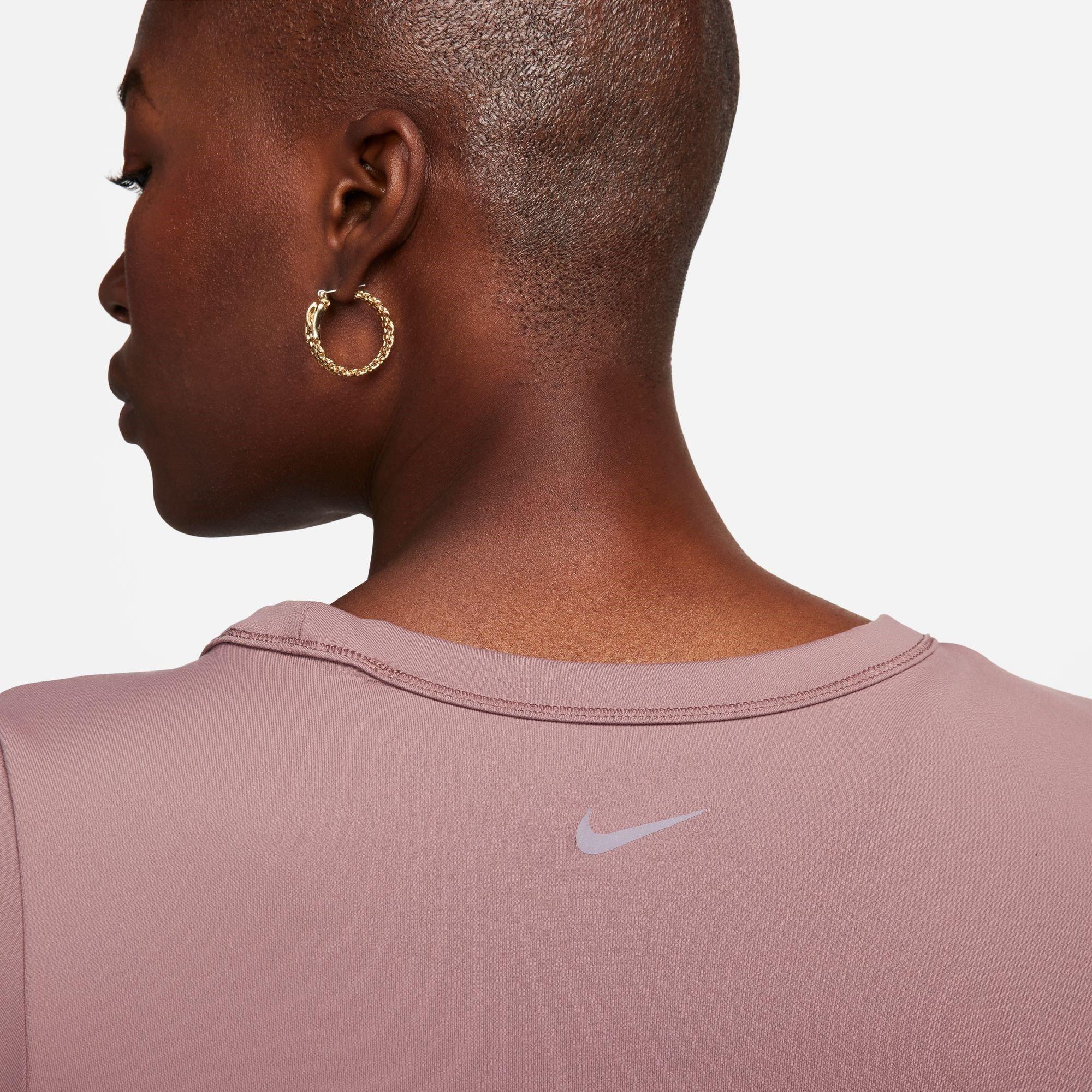 Nike One Fitted Womens Dri FIT Short Sleeve Top