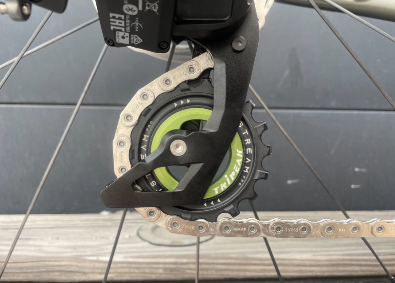 Tripeak Oversized pulleyhjul Jetstream pro keramiske lejer SRAM AXS Force/Rival 12T/18T sort