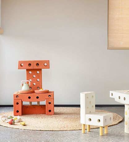 MODU Klotz Basis - 50x30x10 cm - Burnt Orange