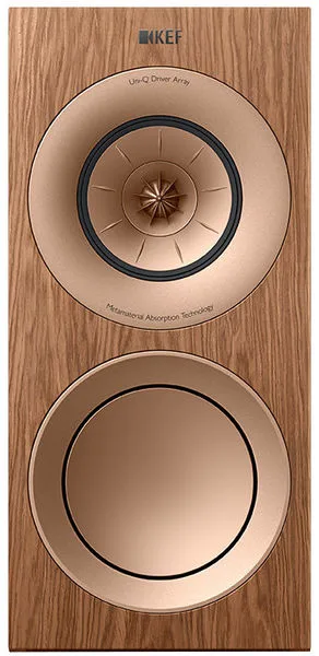 KEF R3 Meta Noyer Clair (la paire) Enceintes bibliothèque
