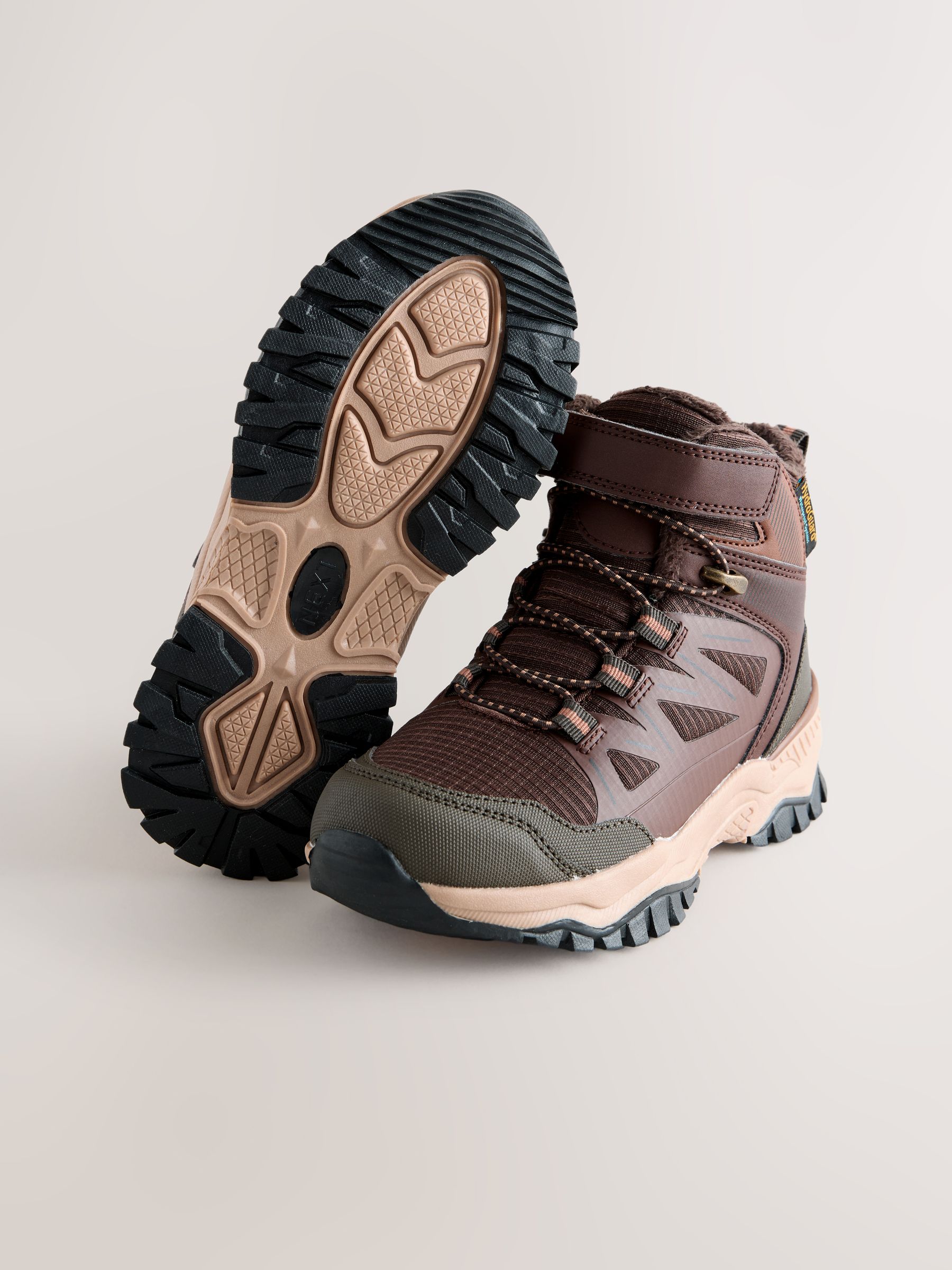 Bruin - Waterbestendige wandelschoenen