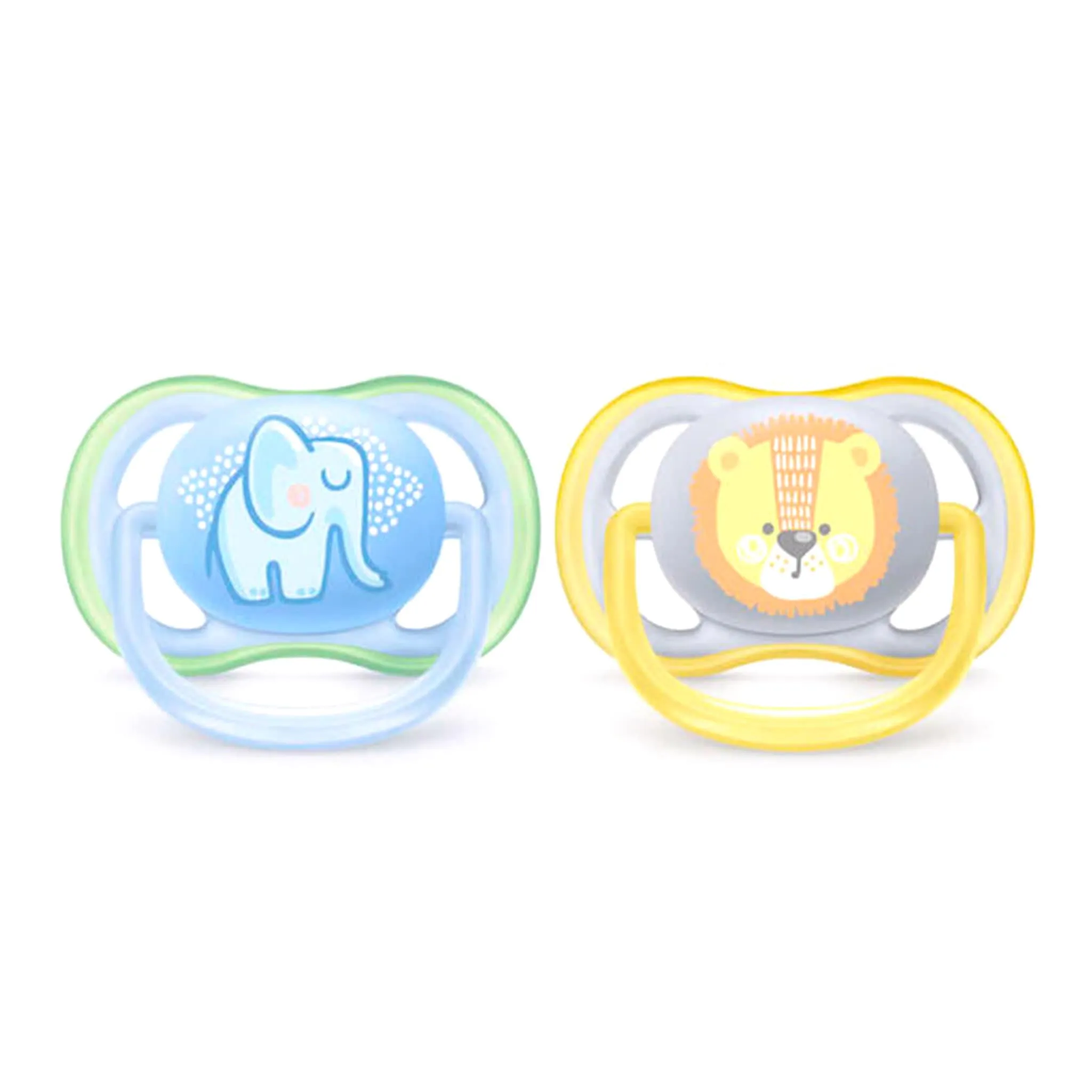 Philips Avent Suce Orthodontique 0-6m Ultra Air Paquet de 2 - Bleu