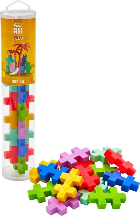 Plus Plus Tube - Tropical BIG ( 15 stukjes )