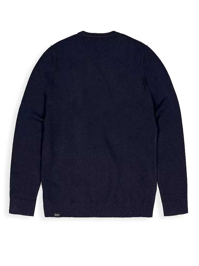 BUTCHER OF BLUE Pullover CLIFDEN blau