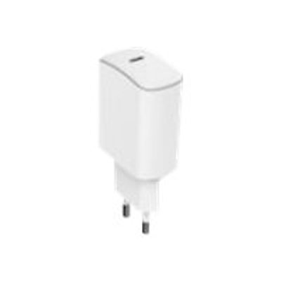Just Green - Chargeur secteur pour smartphone - USB-C - blanc