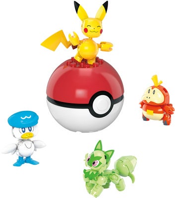 Mega Pokémon Byggesett Paldea Region Team 79 Deler