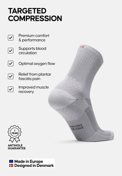 KOMPRESSIONSSTRØMPER TIL PLANTAR FASCIITIS