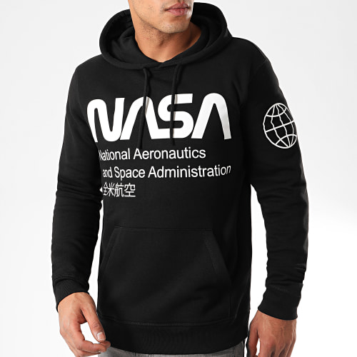 Sweat Capuche Glow In The Dark Noir
