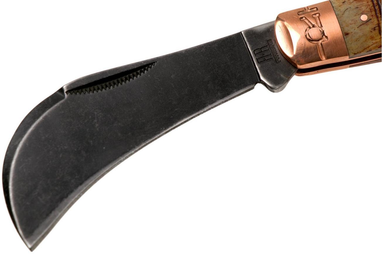 Rough Ryder Backwoods Bushcrafter Hawkbill RR1843 zakmes