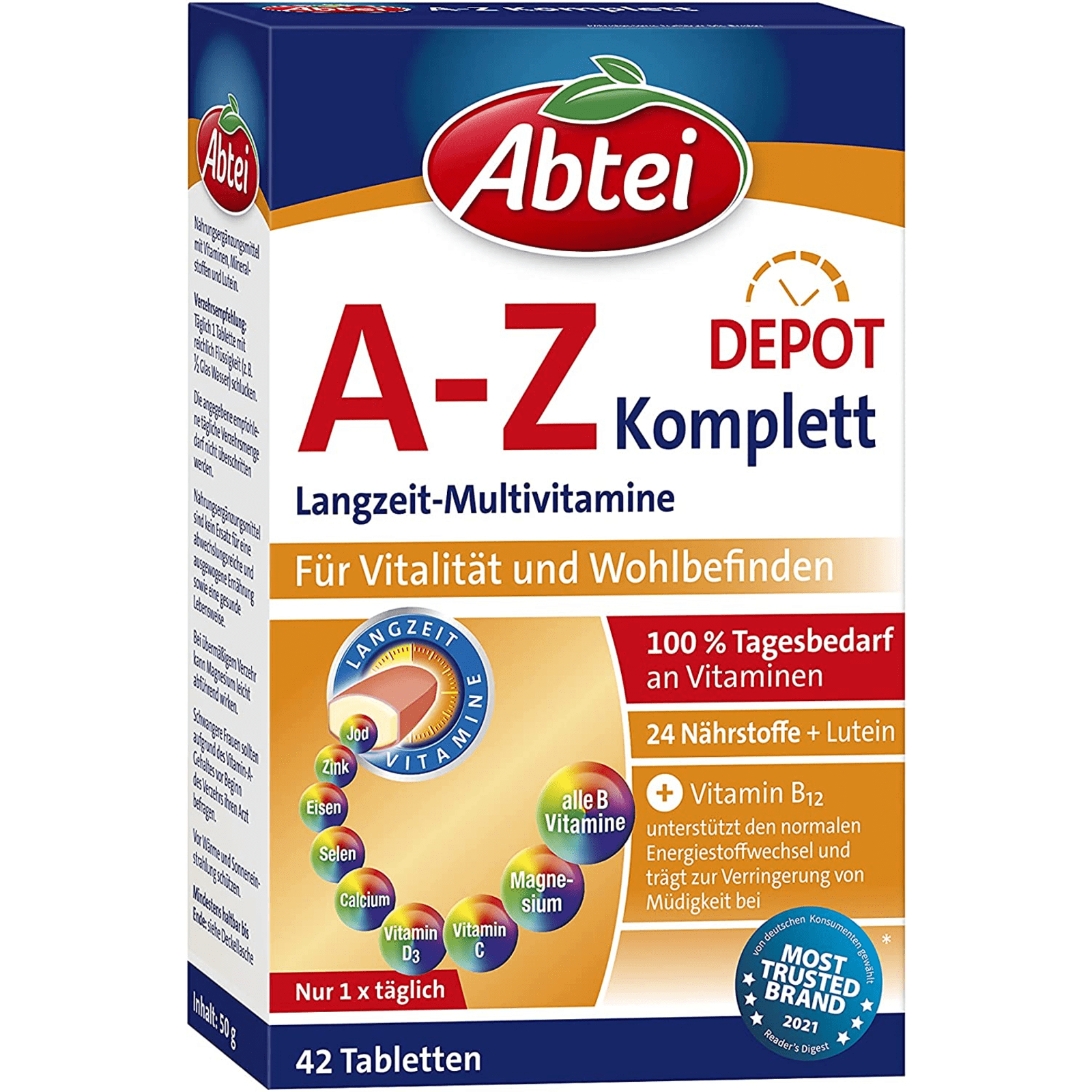 A-Z Komplett (40 Tabletten)