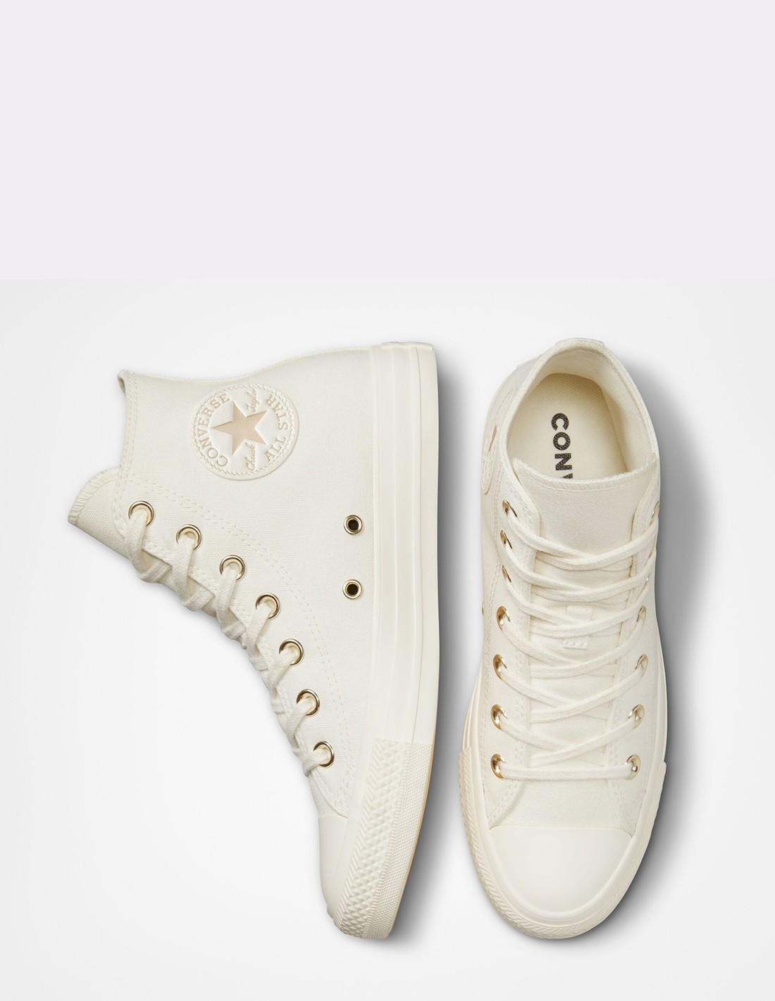 converse Sneaker compensées Femme ctas hi Blanc