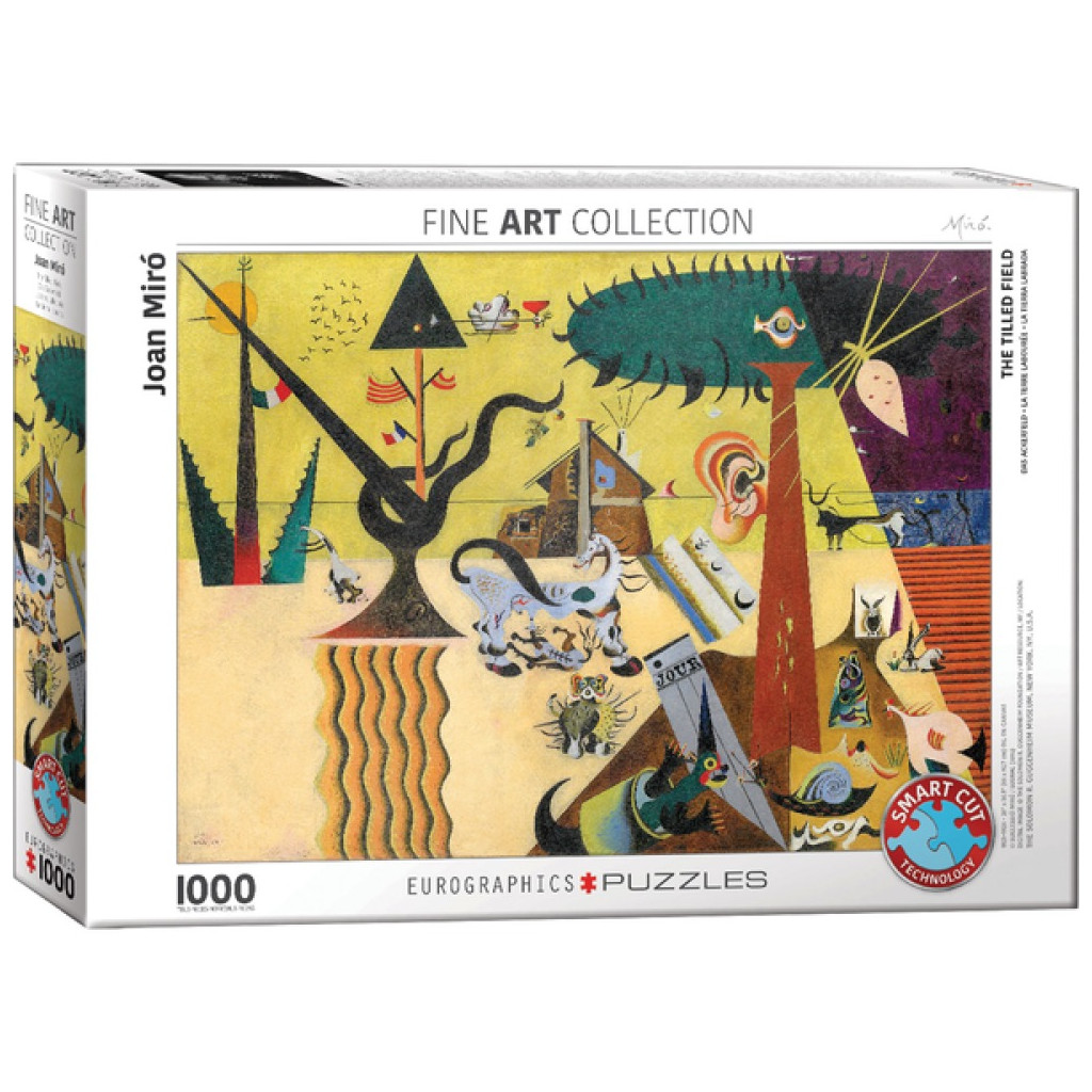 Puzzle - Joan Miró - Le Champ Labouré - 1000 Pièces