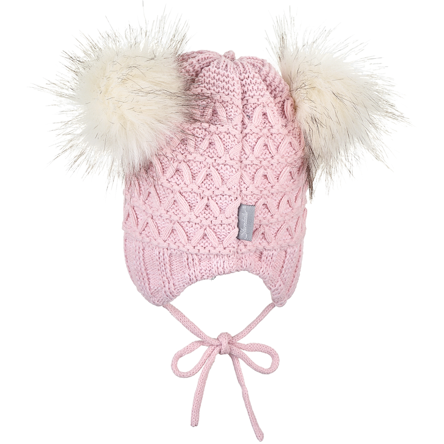 Sterntaler Strickmütze rosa