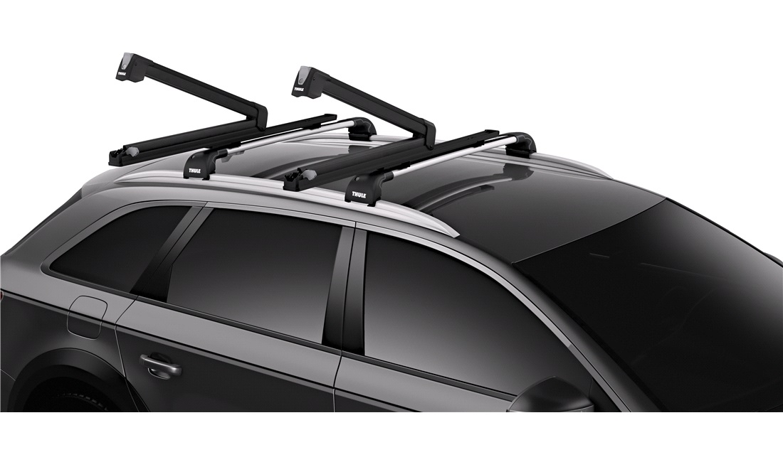 Skiholder Thule SnowPack,sort, 5 par ski