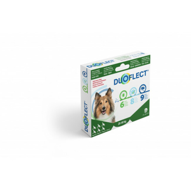 Duoflect Chien pipettes anti puces et anti tiques
