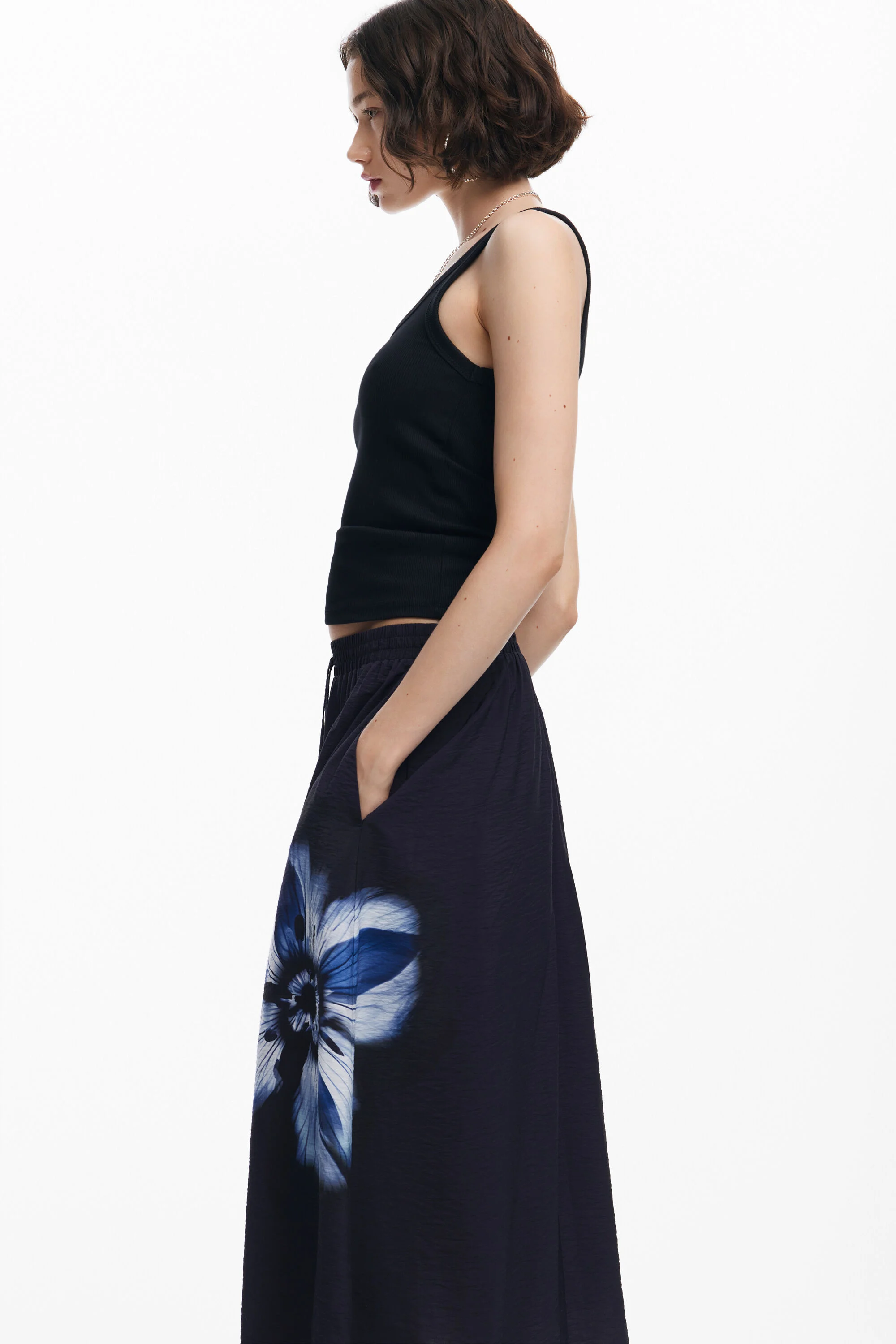Saia longa floral