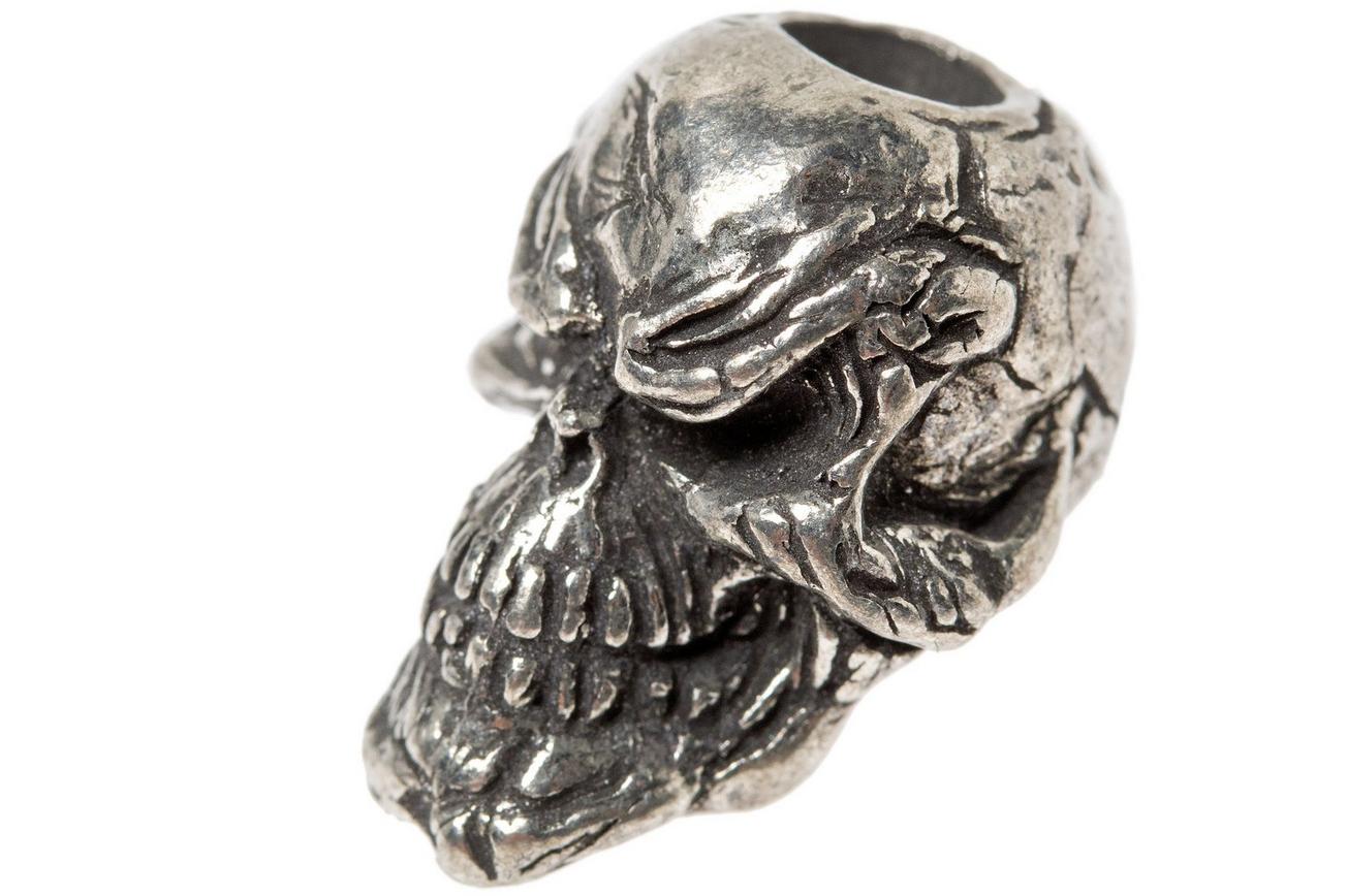 Schmuckatelli Grins Skull Bead Pewter