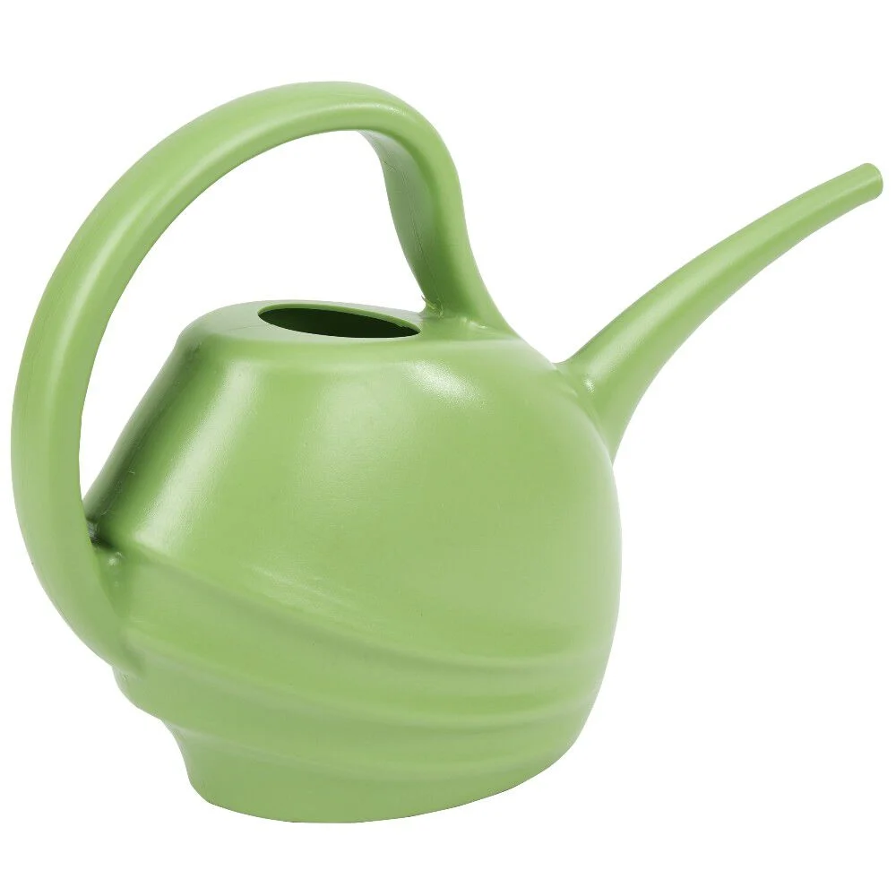 Arrosoir ovale en plastique vert 2 L