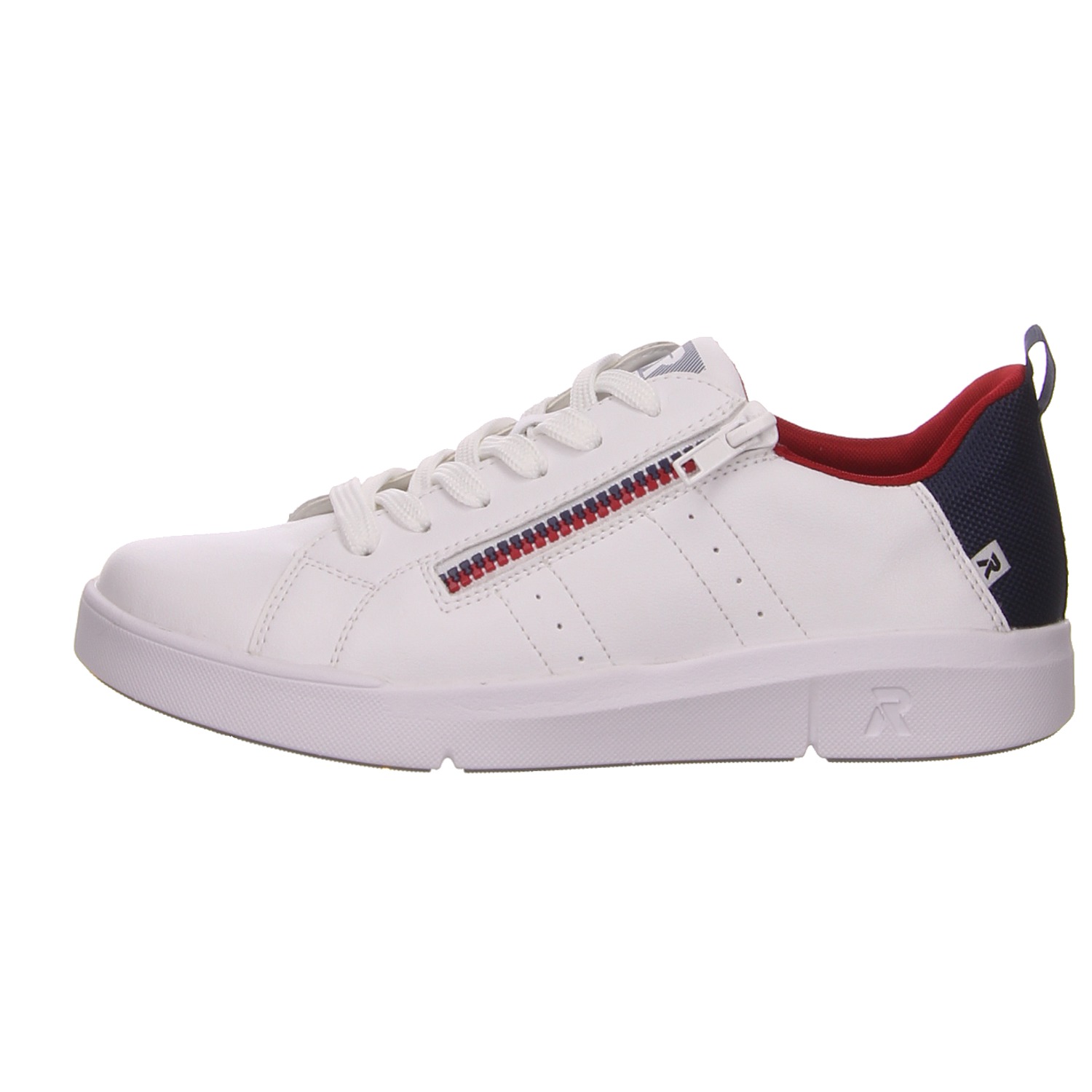 Rieker Sneaker weiß weiss/weiss kombi