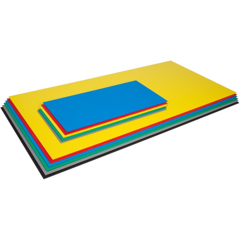 Forex color PVC-Hartschaumplatte, farbig (Zuschnitt möglich)