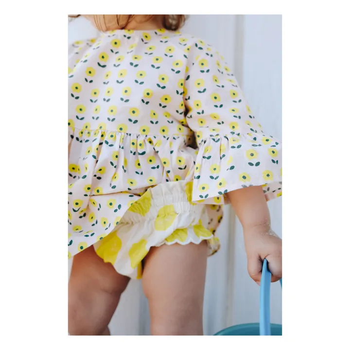 Holi & Love Bloomer Betty Citron Coton Bio | Jaune