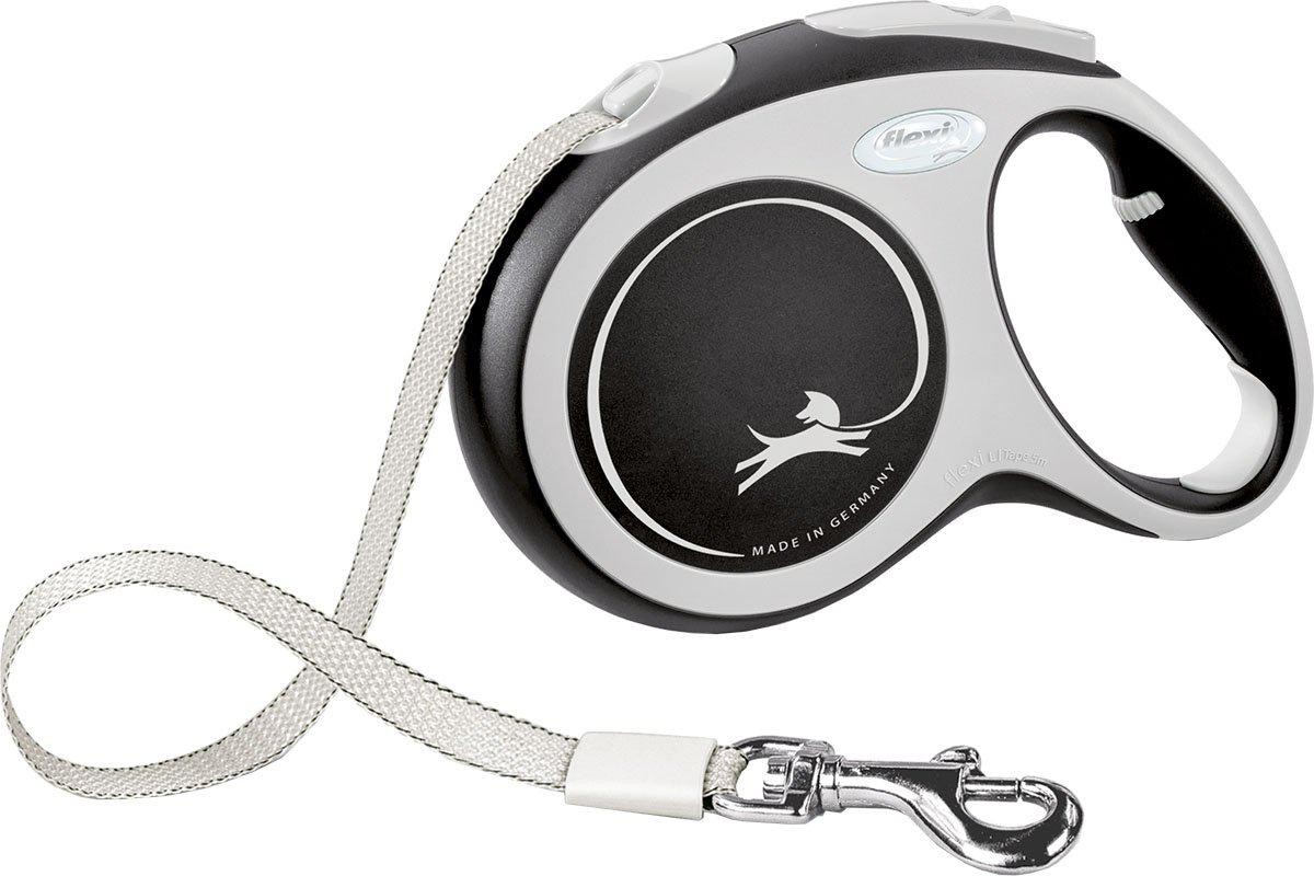 Flexi - New Comfort S 5M Bånd Sort max 15Kg