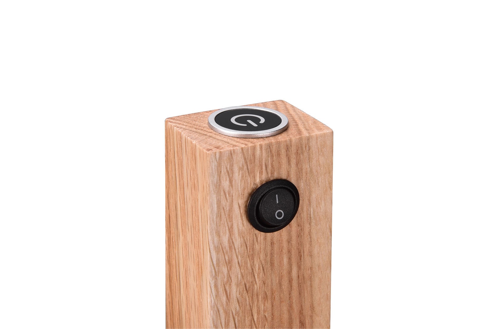 TRIO Retrofit LED Stehlampe MARLEY 4-flg Holz /schwarz