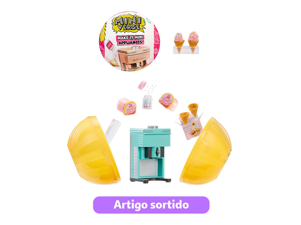 MAKE IT MINI MGA MINIVERSE APPLIANCES MODELOS SORTIDOS