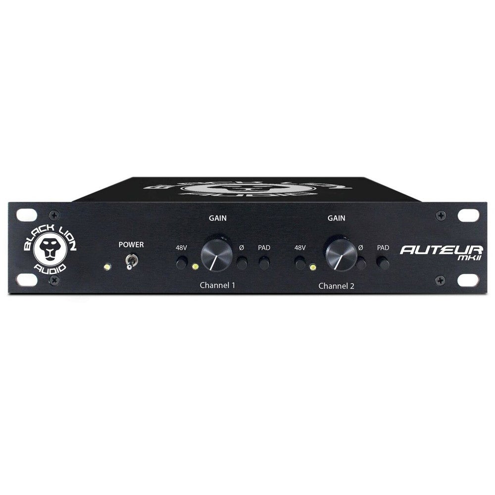 Black Lion Audio Auteur MK2 microfoon voorversterker