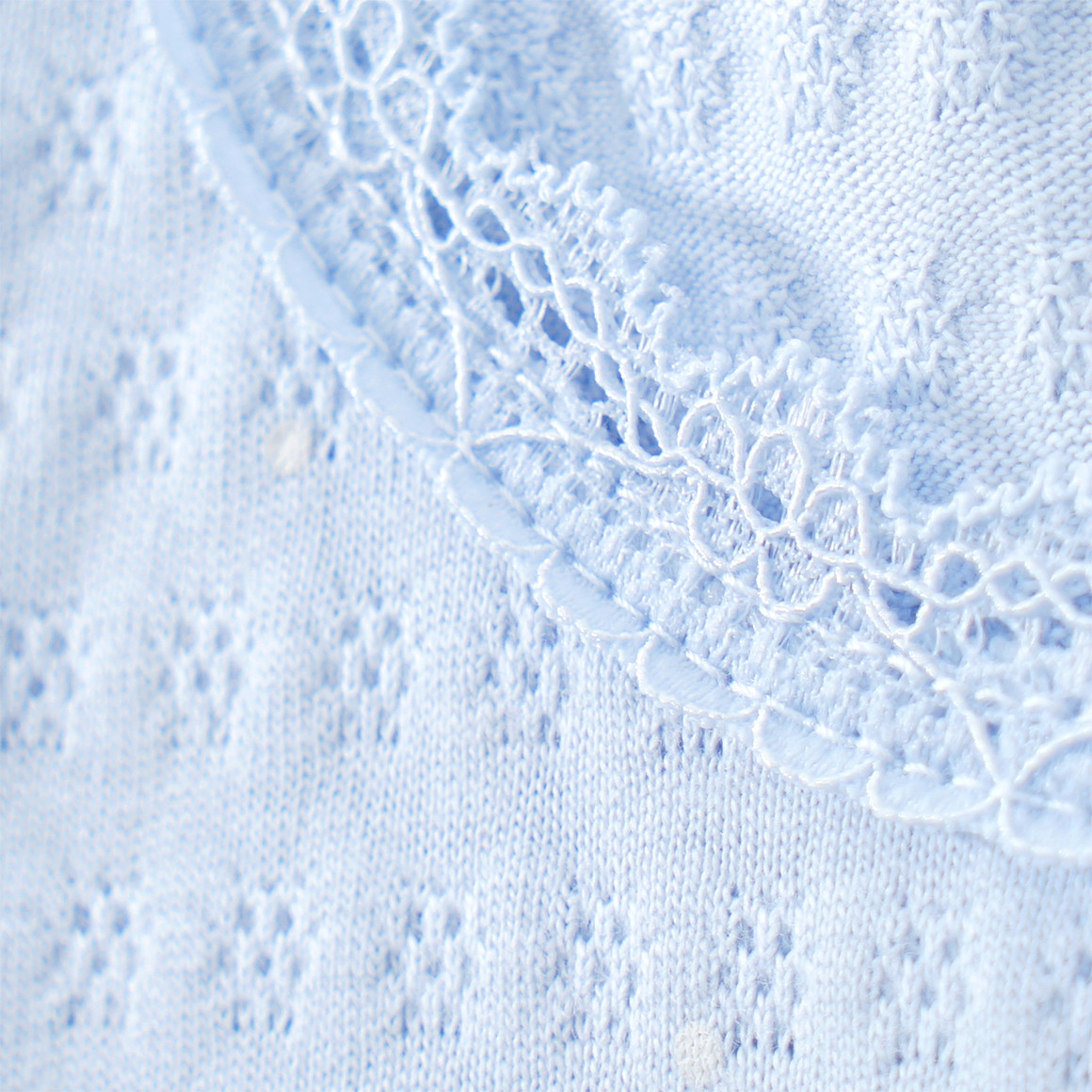 Topomini Baby Langarmshirt aus Bio-Baumwolle hellblau
