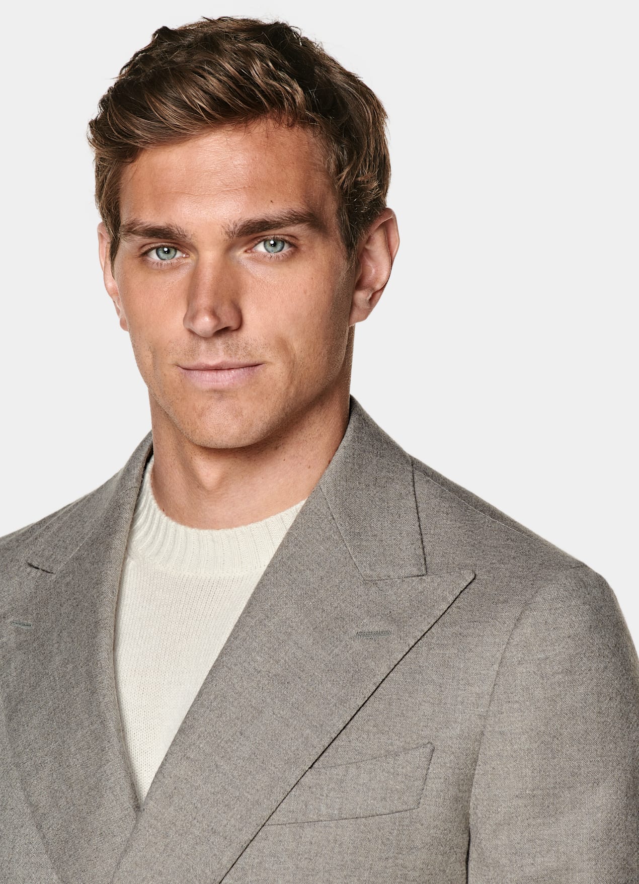 Blazer Havana coupe Tailored vert clair
