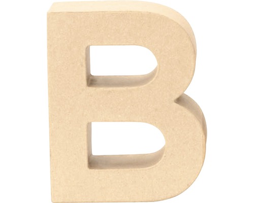 Letter B, karton, 17,5 x 5,5 cm